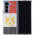 Egypt Flag Distressed Galaxy Z Fold5 5G Clear Case